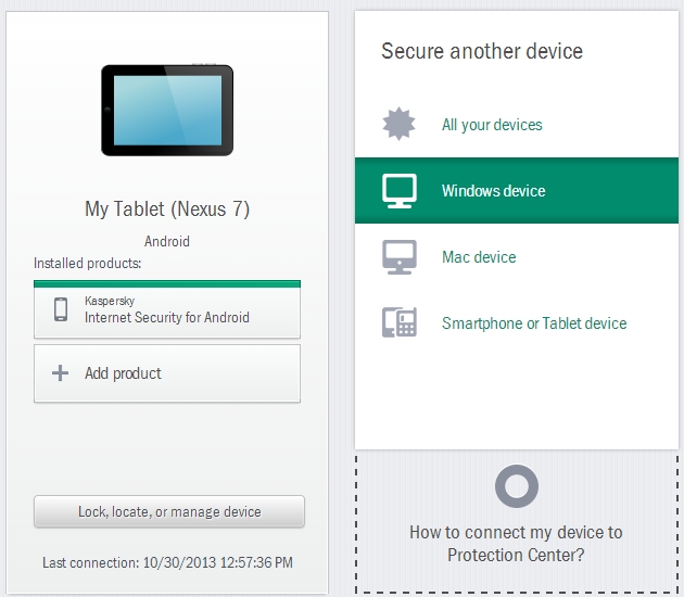 Kaspersky Internet Security 2014 osiguranje drugog uređaja