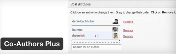 WordPress plugin coautors plus