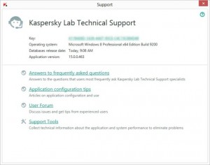 Kaspersky Anti-Virus 2015 ugrađena podrška